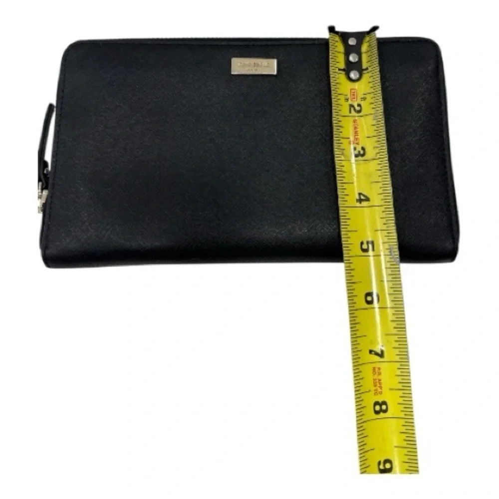 KATE SPADE Newbury Lane Neda Zip Continental Wallet/ Clutch Black Leather